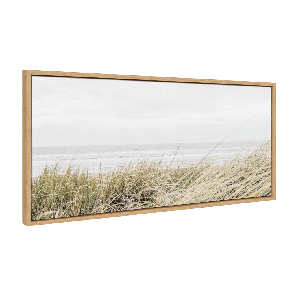Sylvie East Beach Framed Canvas by Amy Peterson Art Studio