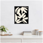 Sylvie Minimal Blooms Framed Canvas by Alicia Bock