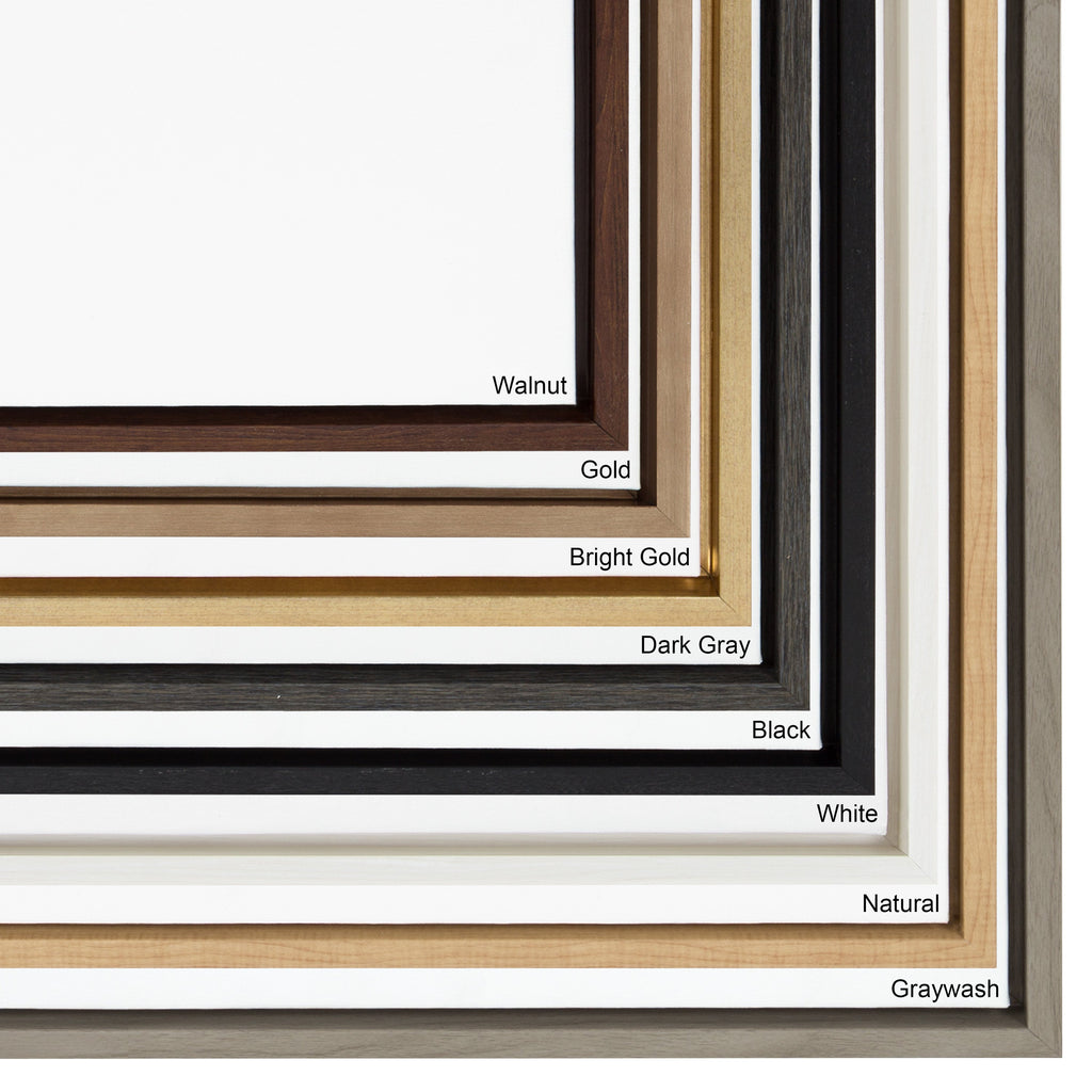 Sylvie Blank Framed Canvas 28x38