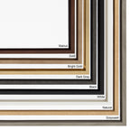 Sylvie Blank Framed Canvas 28x38
