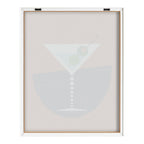 Blake Martini Framed Printed Art by Amber Leaders Designs
