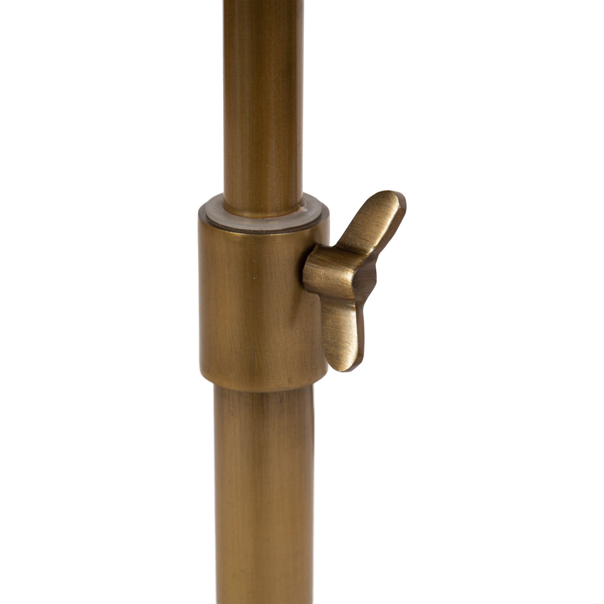 Engles Adjustable Embossed Metal Table and Plant Stand