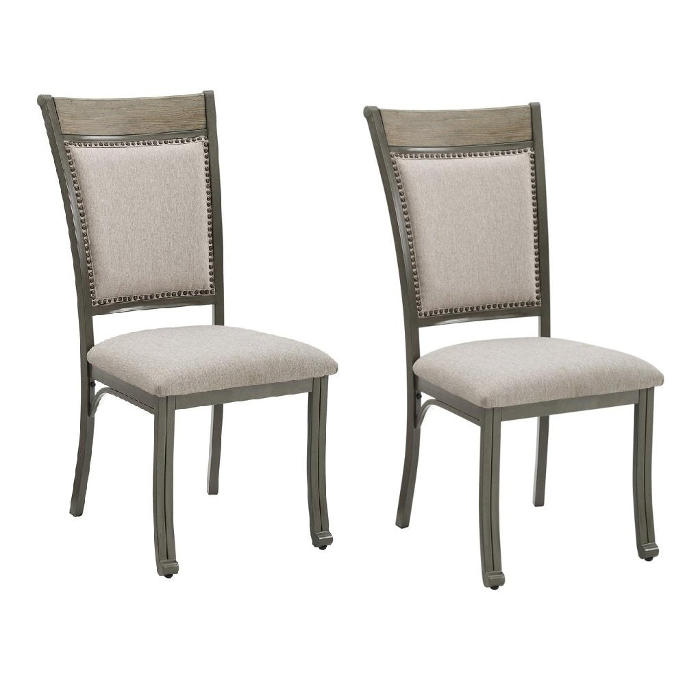 Franklin Dining Side Chair Pewter 2 Pack