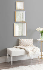 Rhodes Modern Square Mirror Set
