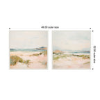 Tranquil Landscape Square 2 Piece Framed Canvas Wall Art Set by Amy Lighthall