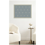 Pinboard Blue Botanical Block Print