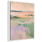 Sylvie Pastel Horizon II Framed Canvas by Amy Lighthall