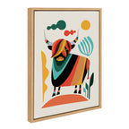 Sylvie Cow Framed Canvas by Rachel Lee of My Dream Wall