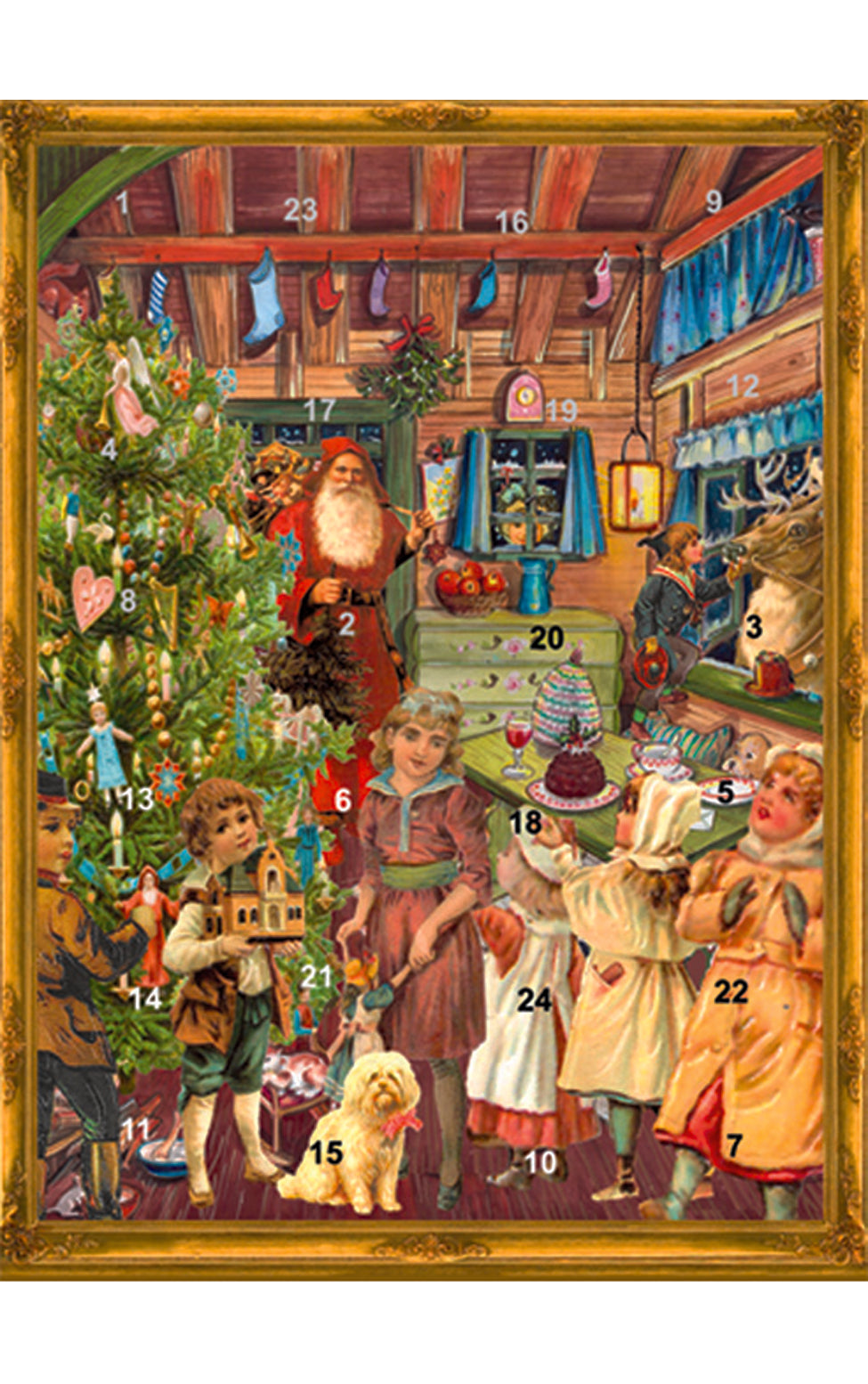 Advent Cardvic.Xmas Each