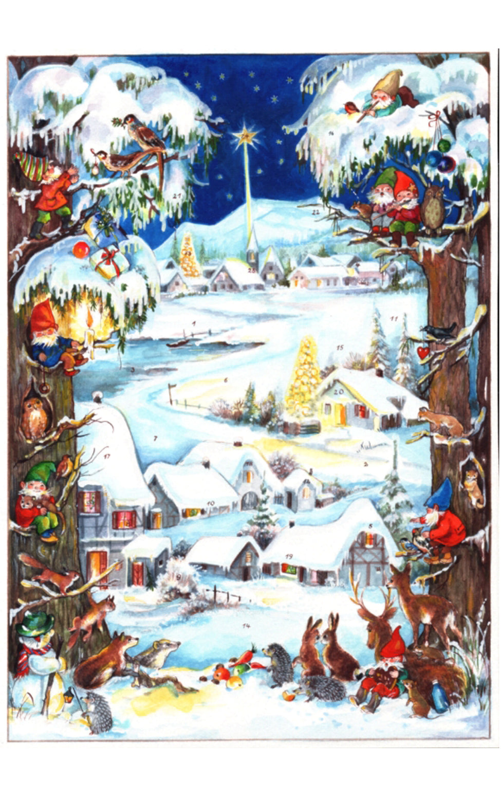 Advent Sm Woods/Anmls Each