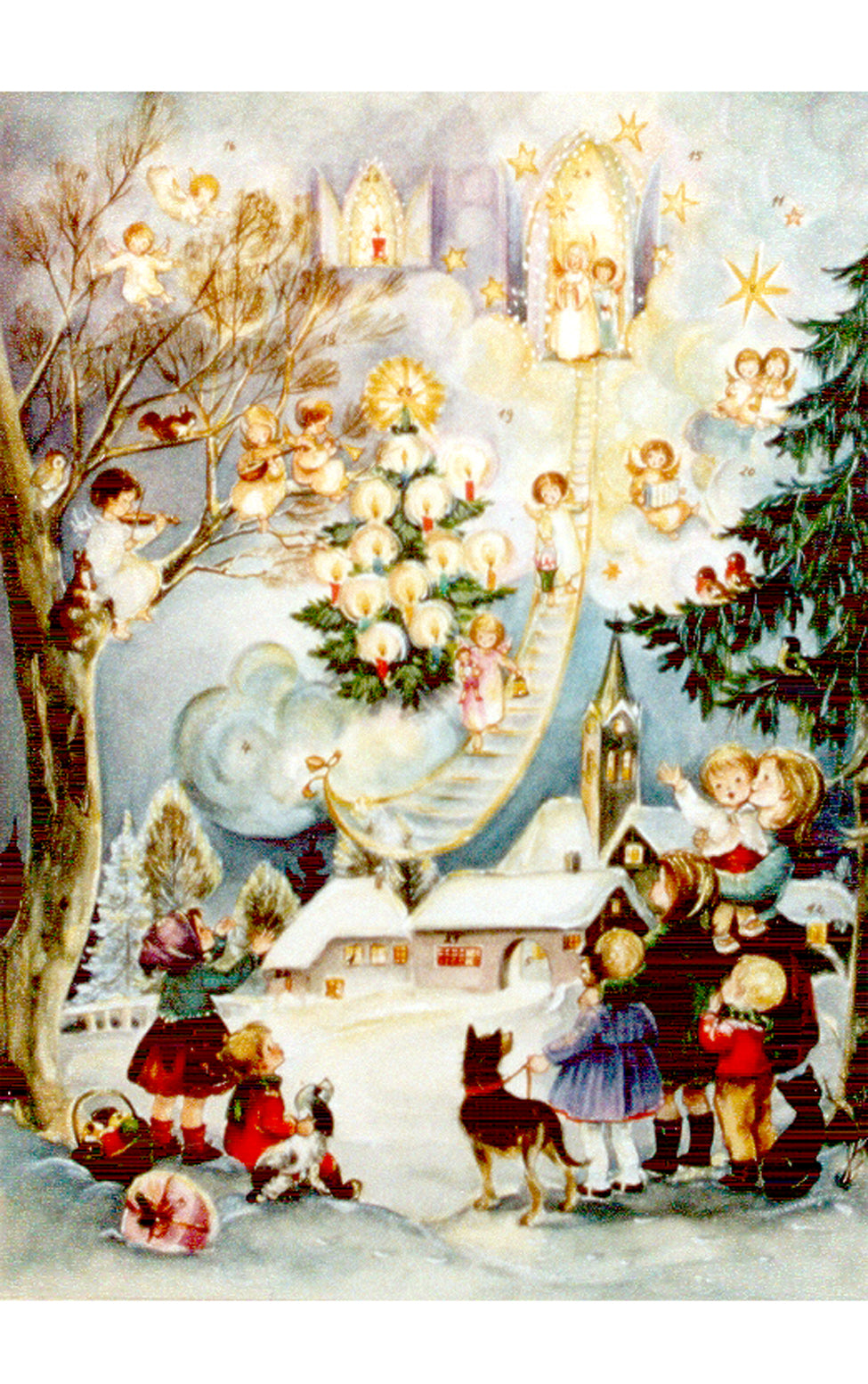 Advent Kids/Angels Lg Each