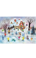 Adventchldrn In Snow Each