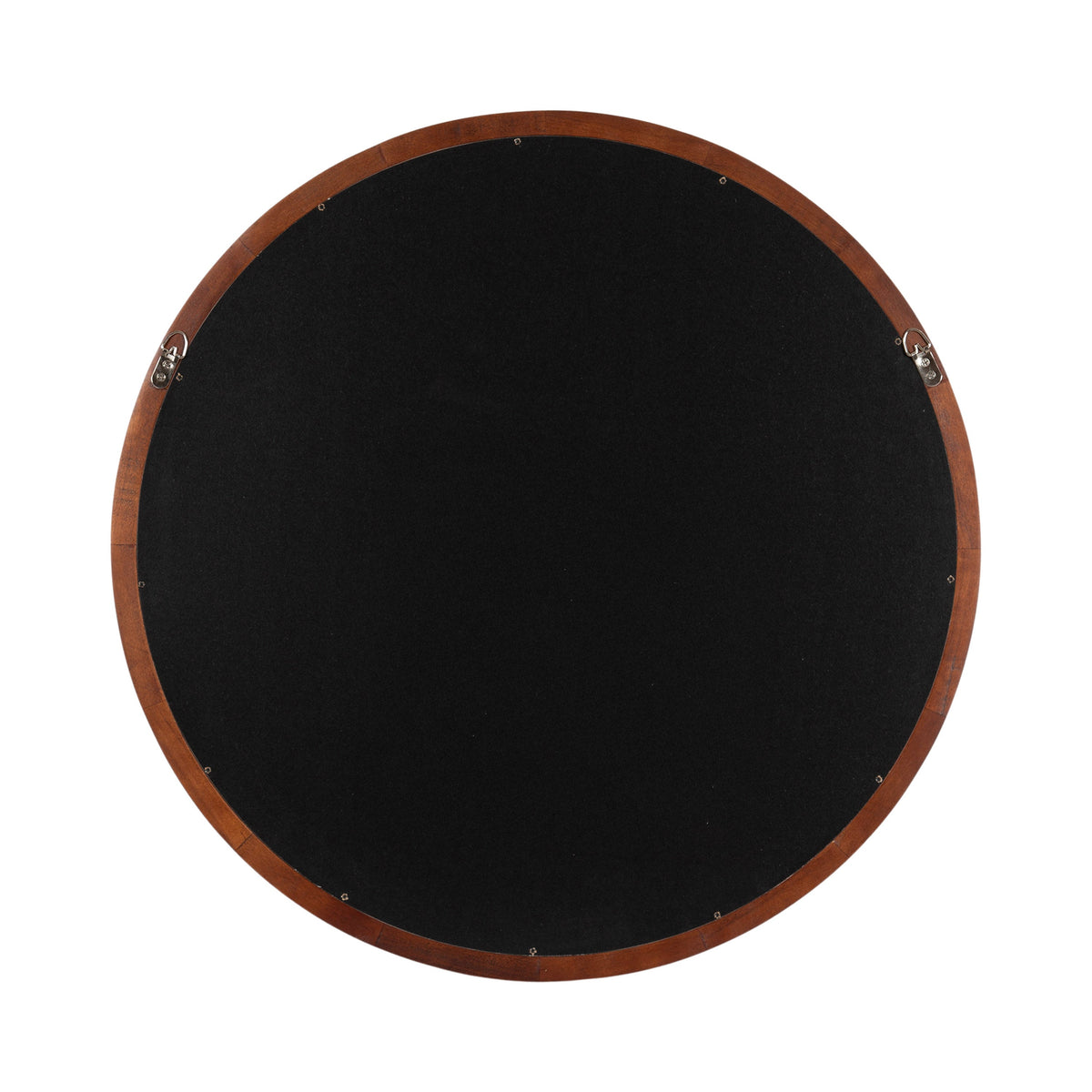 Hatherleigh Round Wood Wall Mirror