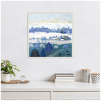Sylvie Winter Dales Framed Canvas by Giuliana Lazzerini