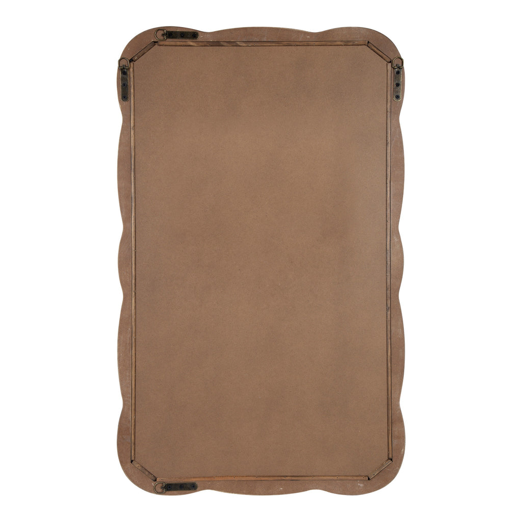 Hatherleigh Scallop Wood Wall Mirror