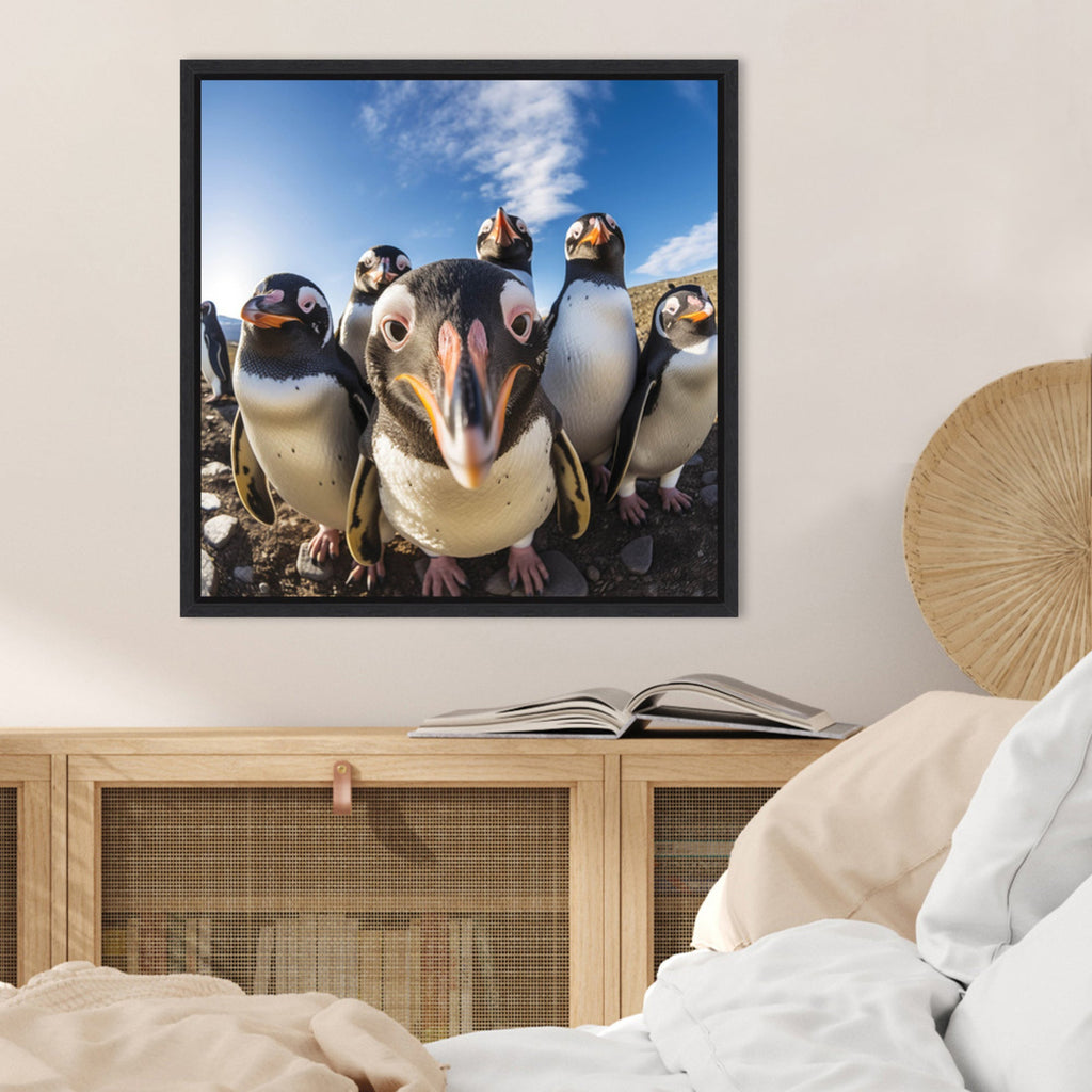 Funny Penguin Selfie by The Creative Bunch Studio