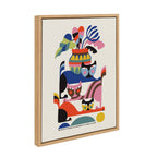 Sylvie 3 Cats Framed Canvas by Rachel Lee of My Dream Wall