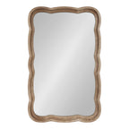 Hatherleigh Scallop Wood Wall Mirror