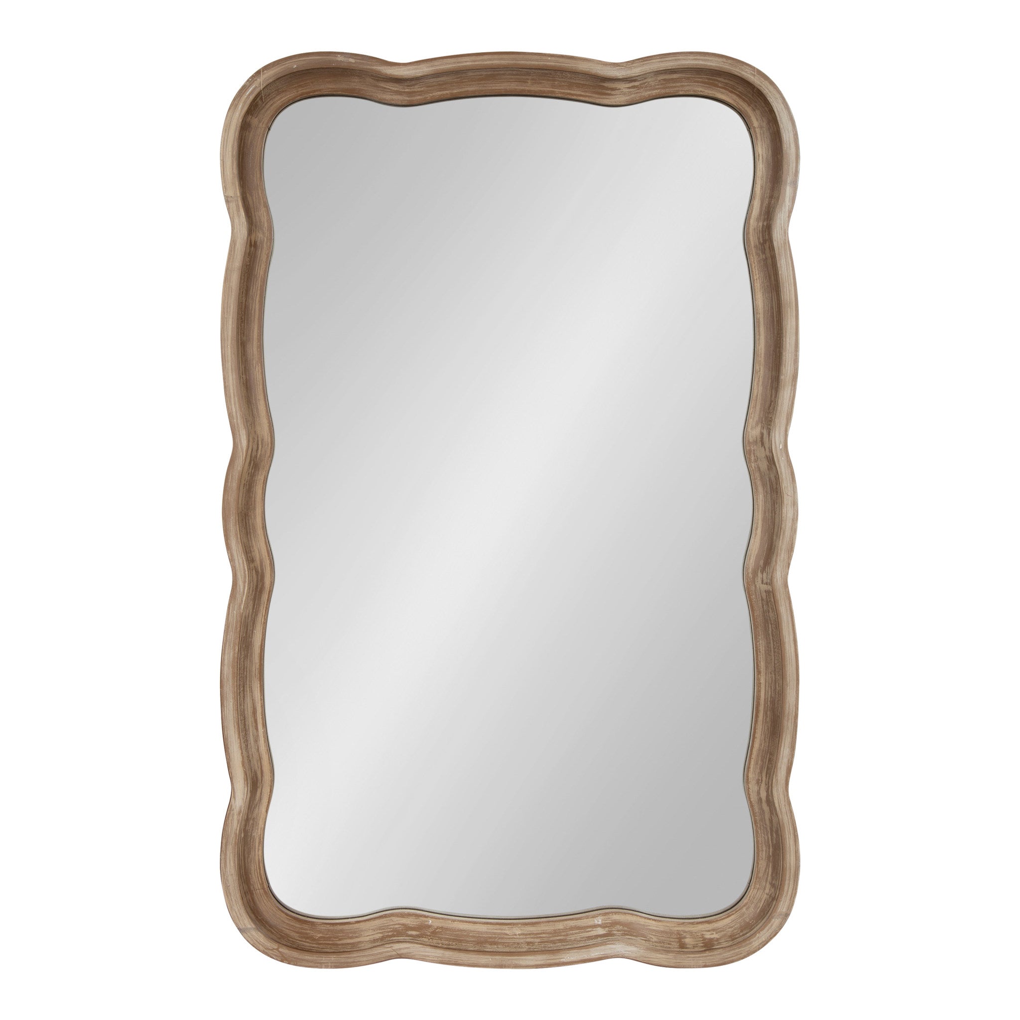 Hatherleigh Scallop Wood Wall Mirror