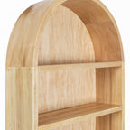 Hutton Wood Capsule Wall Shelf
