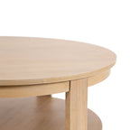 Foxford Round Wood Coffee Table