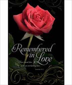 Warner Press 304515 Bulletin Funeral Remembered In Love