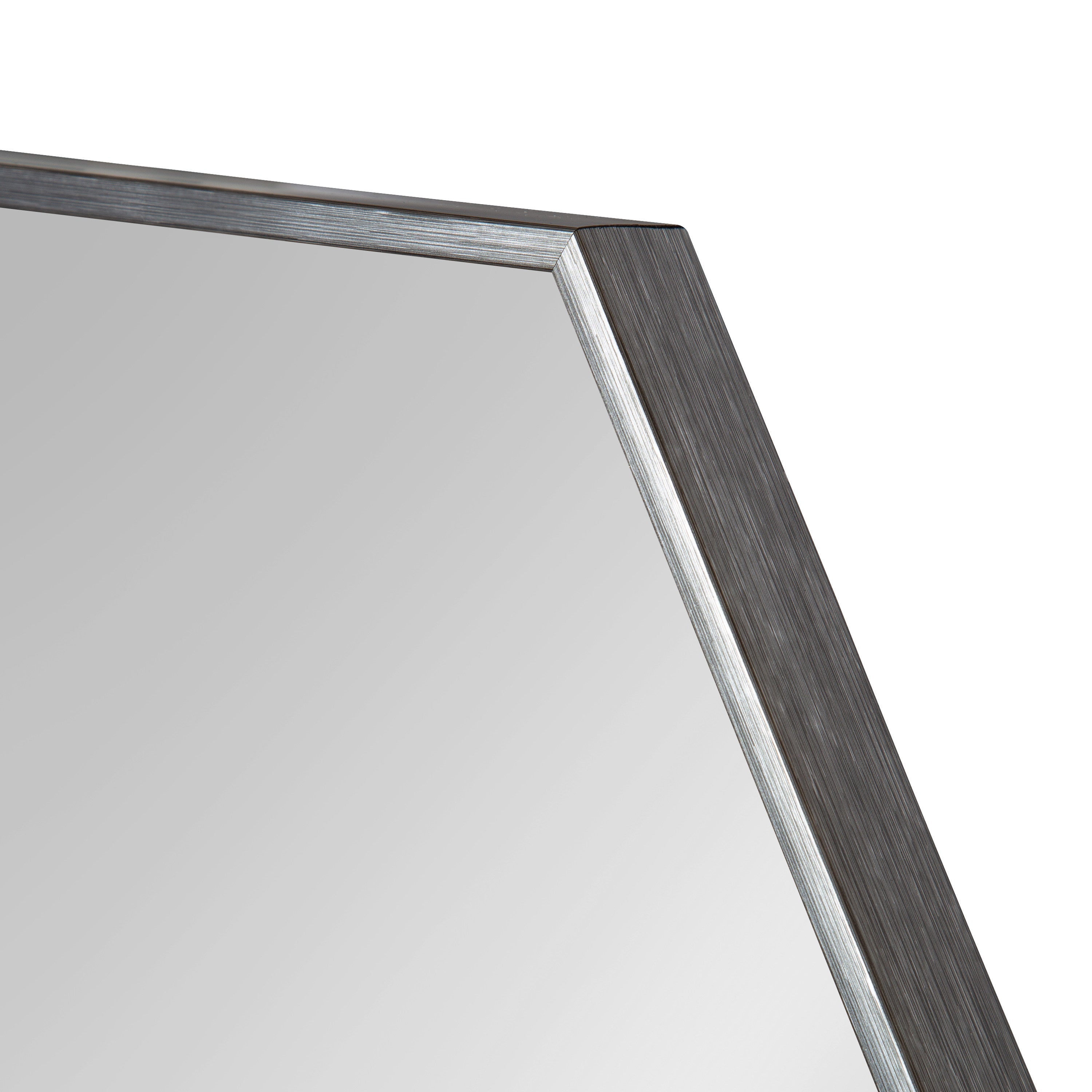 Rhodes Framed Hexagon Wall Mirror