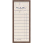 Framed Fabric Pinboard Linen Guest Check Wall Organization