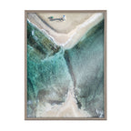 Blake Poipu Beach Framed Printed Art by Rachel Bolgov
