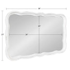 Hatherleigh Scallop Wood Wall Mirror