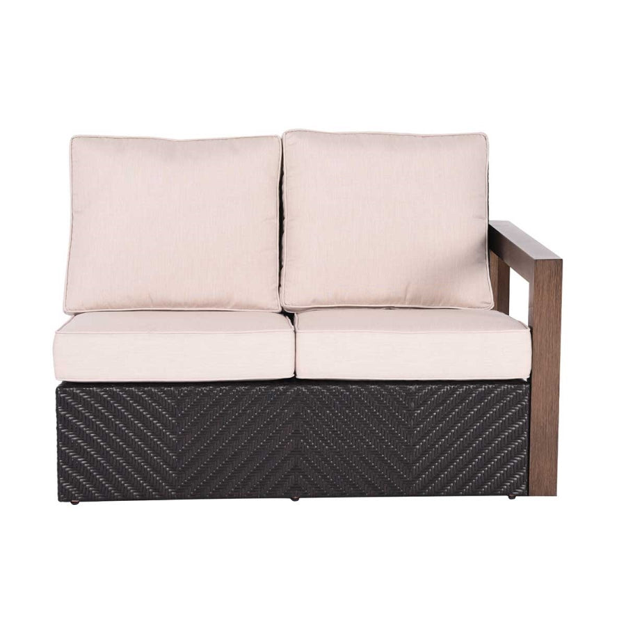 Delano 5-Piece Wicker Sectional Sofa Set