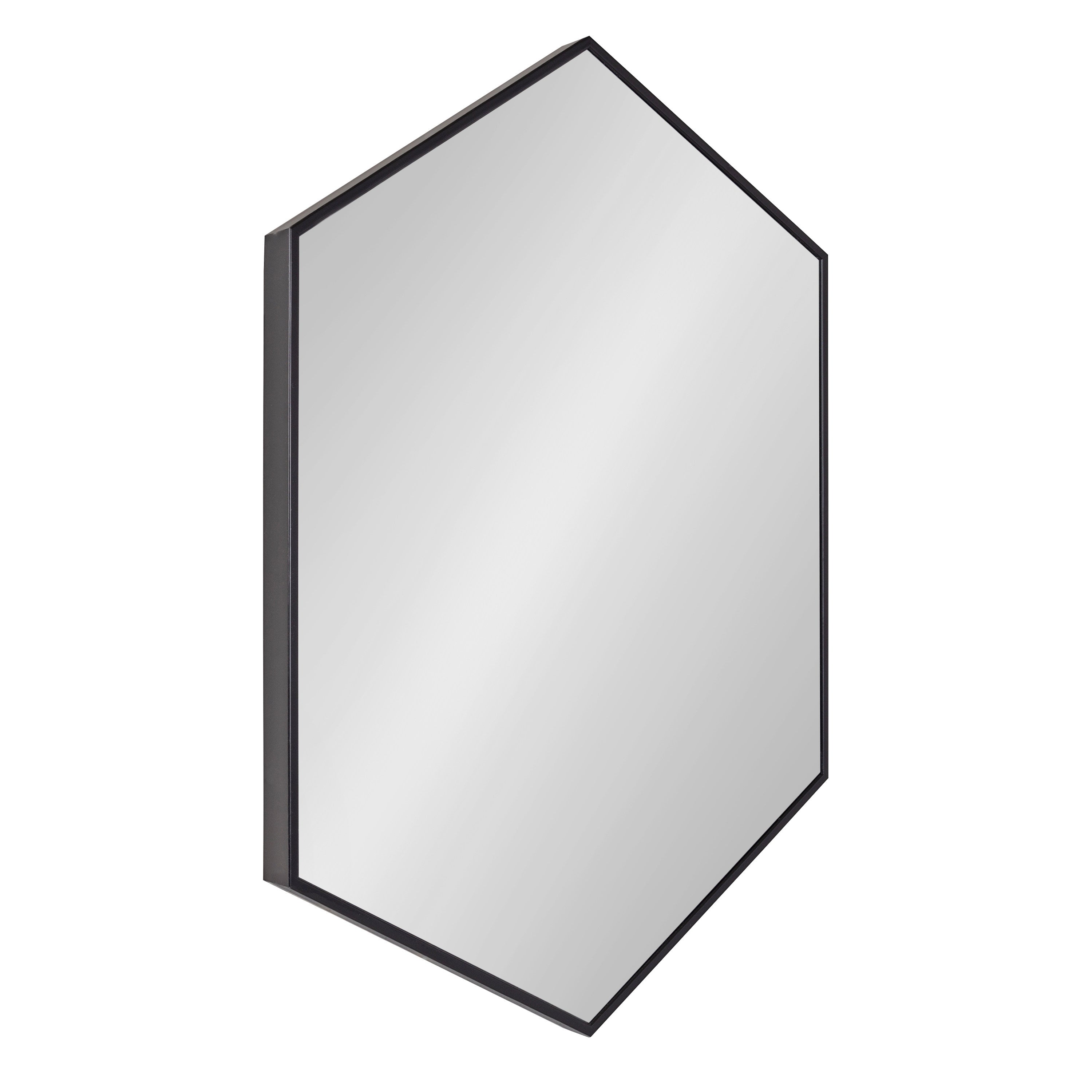 Rhodes Framed Hexagon Wall Mirror