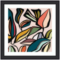Fanciful Ficus SQ Expansion by Alicia Bock Framed Wall Art Print