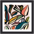 Fanciful Ficus SQ Expansion by Alicia Bock Framed Wall Art Print