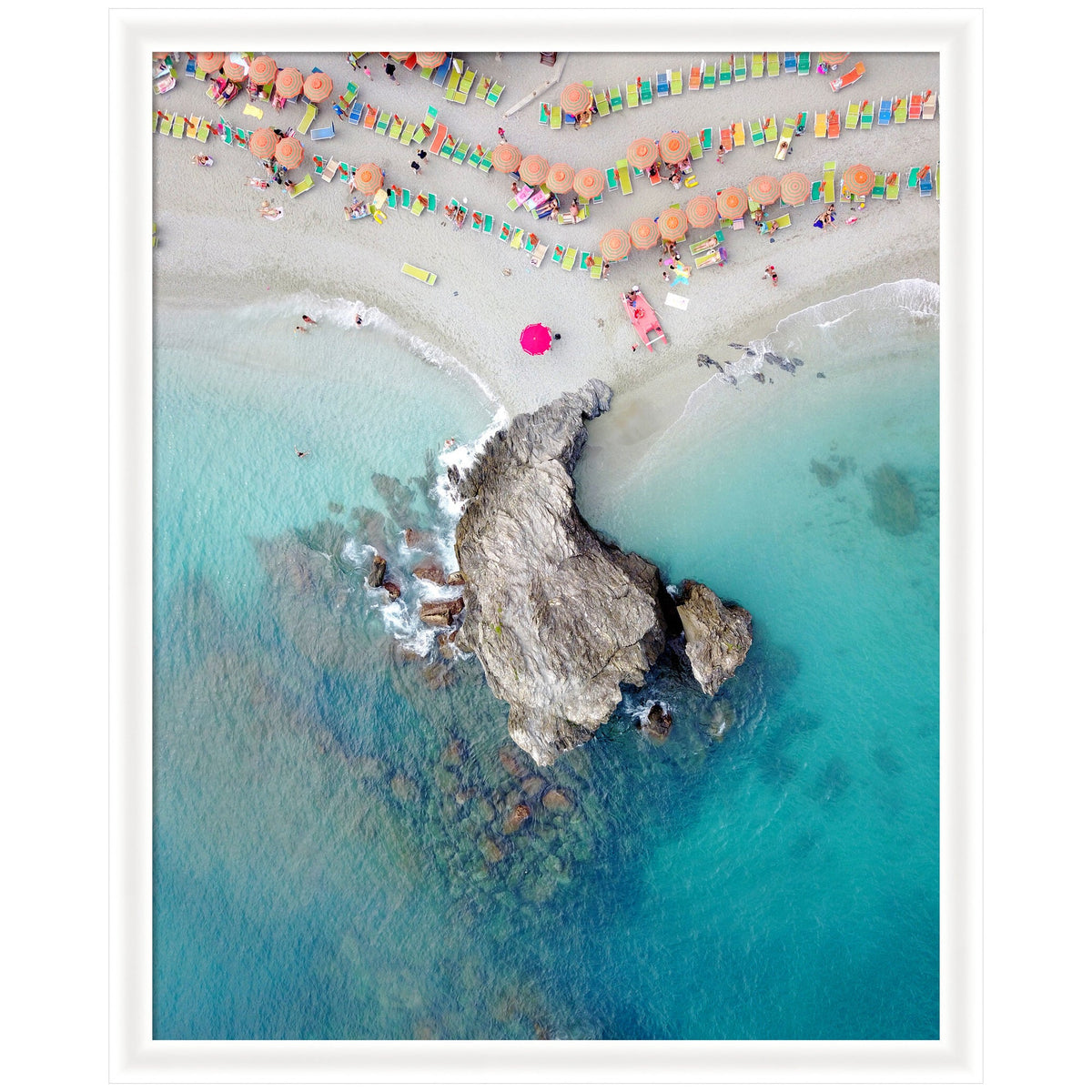 Framed Art Monterosso 7 by Rachel Bolgov
