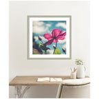 Framed Art Flower in the Sky by Stephanie Klatt