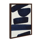 Sylvie Japandi 26 Framed Canvas by Rocket Jack