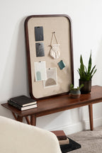 Hutton Wood Framed Fabric Pinboard