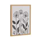 Gallery Simple Modern Linocut Botanicals Print by The Creative Bunch Studio
