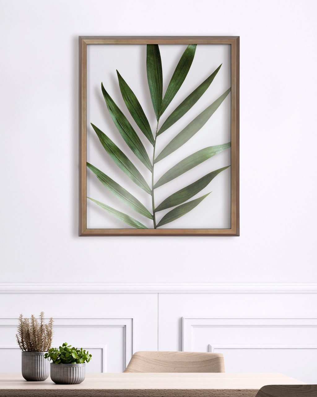 Blake Botanical 5F Framed Printed Glass by Amy Peterson