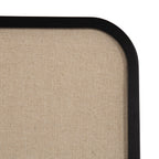 Hutton Wood Framed Fabric Pinboard