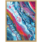 Sylvie Sea the World Framed Canvas by Xizhou Xie