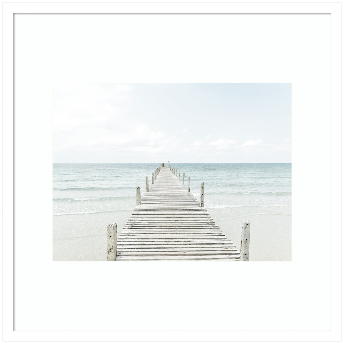 Beach 5s by Amy Peterson Framed Wall Art Print