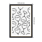 Wine Everywhere by Gabrielly Guedes Framed Wall Art Print
