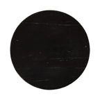 Baronet Round Marble and Metal Table
