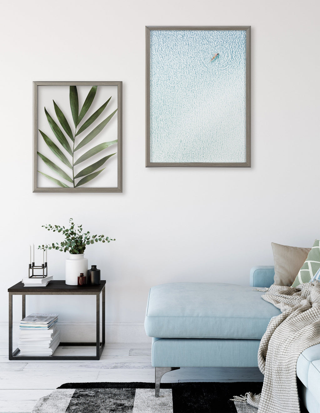 Blake Botanical 5F Framed Printed Glass by Amy Peterson