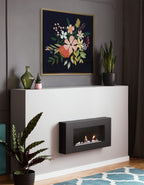 Sylvie Floralis C Framed Canvas by Mia Charro