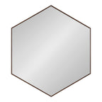 Rhodes Framed Hexagon Wall Mirror
