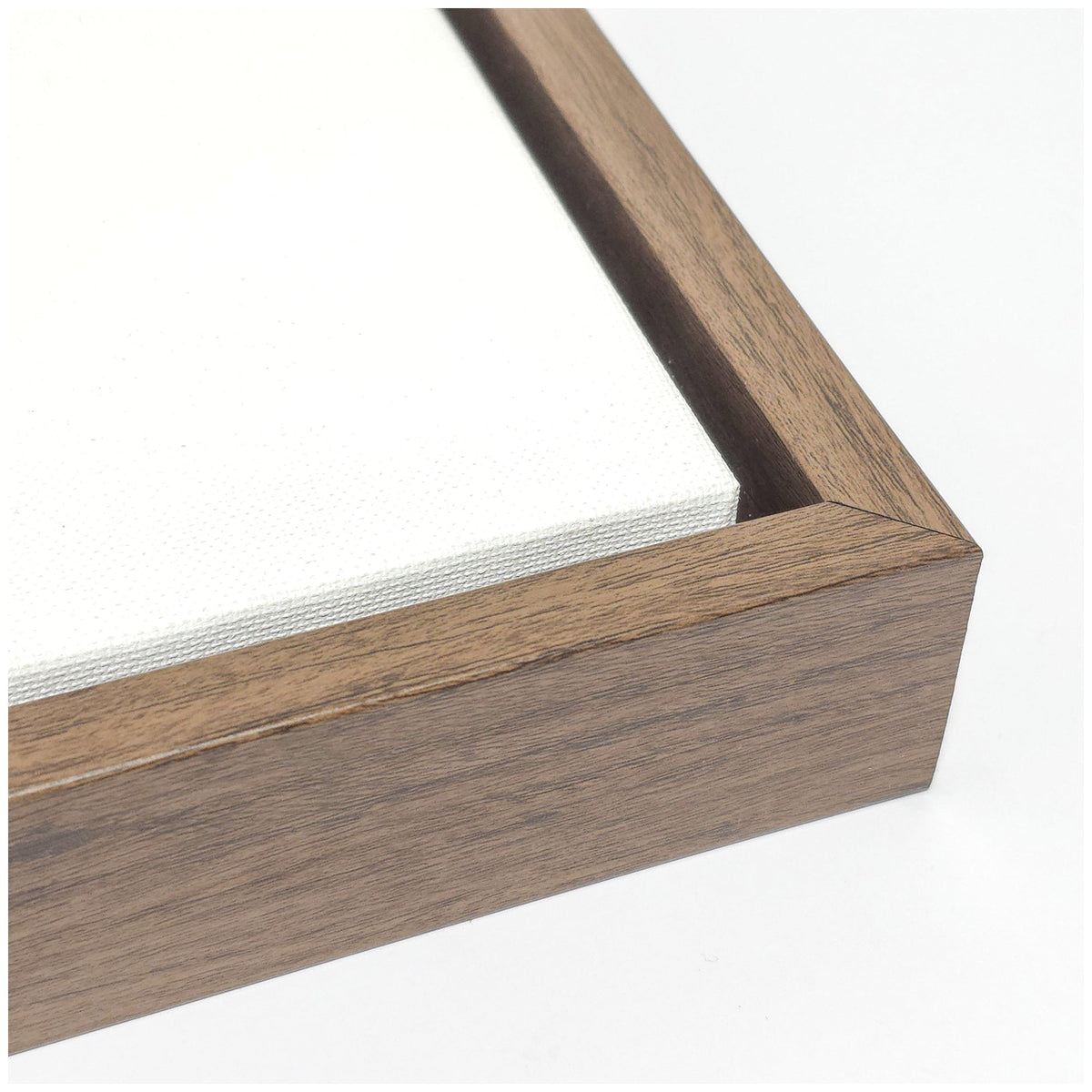 Sylvie Evergreen Trees Abstract Framed Canvas by The Creative Bunch Studio
