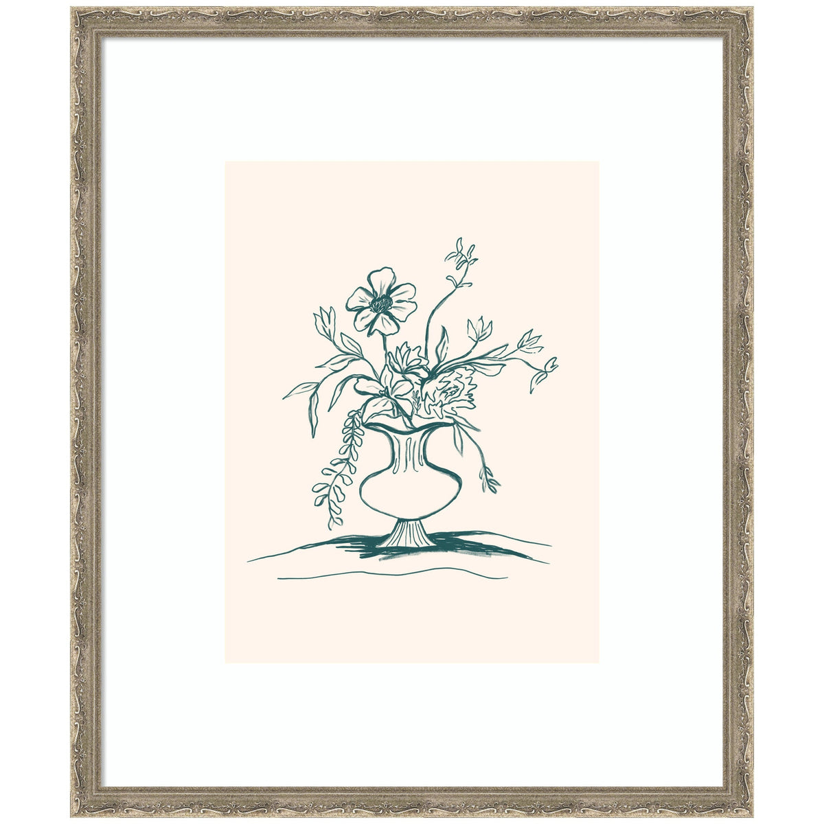 Framed Art Summer Stems by Kate Aurelia Holloway